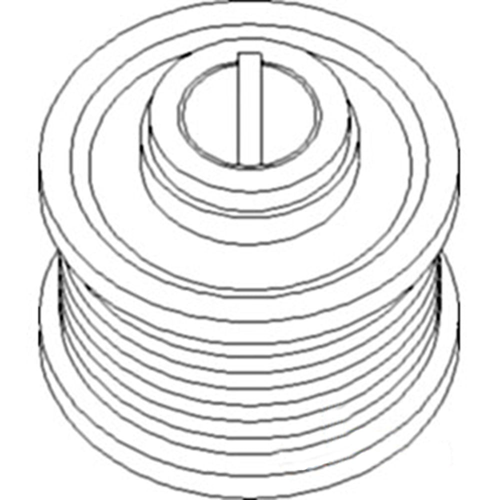 87452704 New Alternator Pulley Fits Case IH Tractor 2366 2377 2388 MX210 +