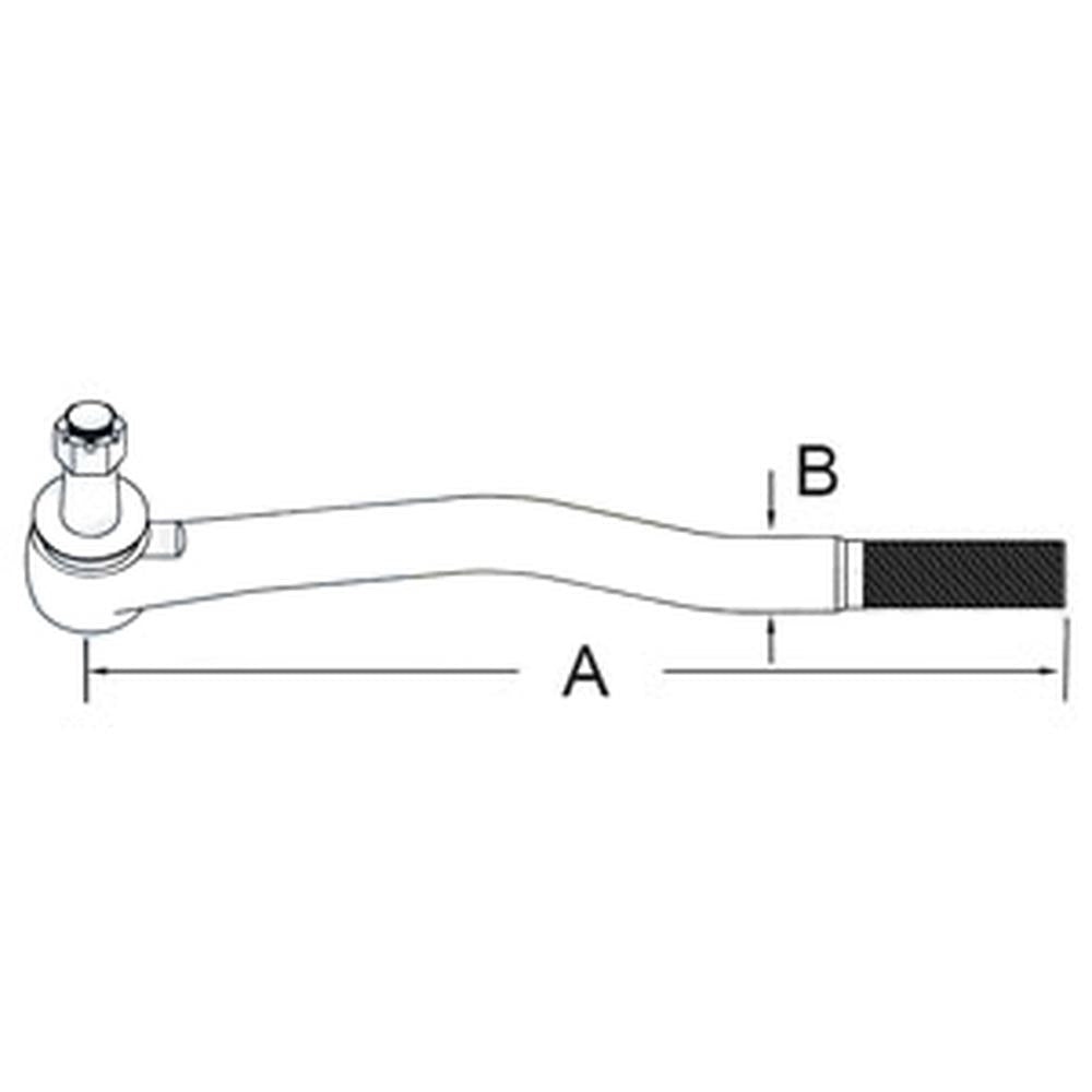 Tie Rod 87455743 Fits Case MX230 MX240 MX245 MX255 MX270 MX275 MX285 MX305 T8040