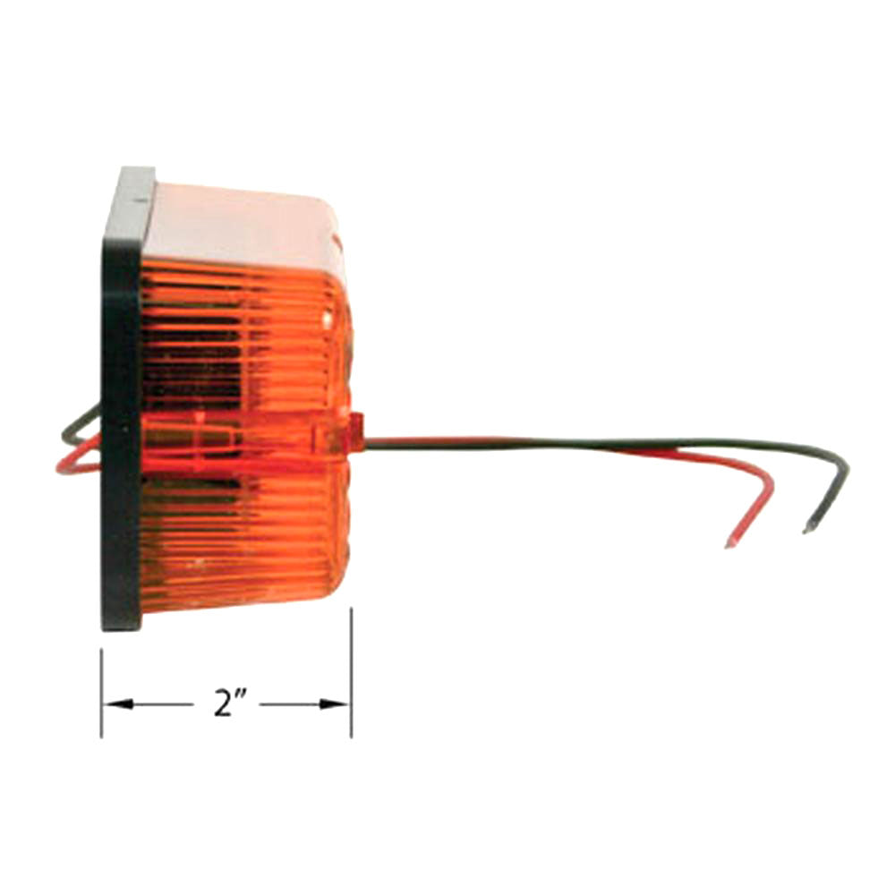 Amber LED Flasher Tail Light Lamp Fits McCormick Replaces 87703630