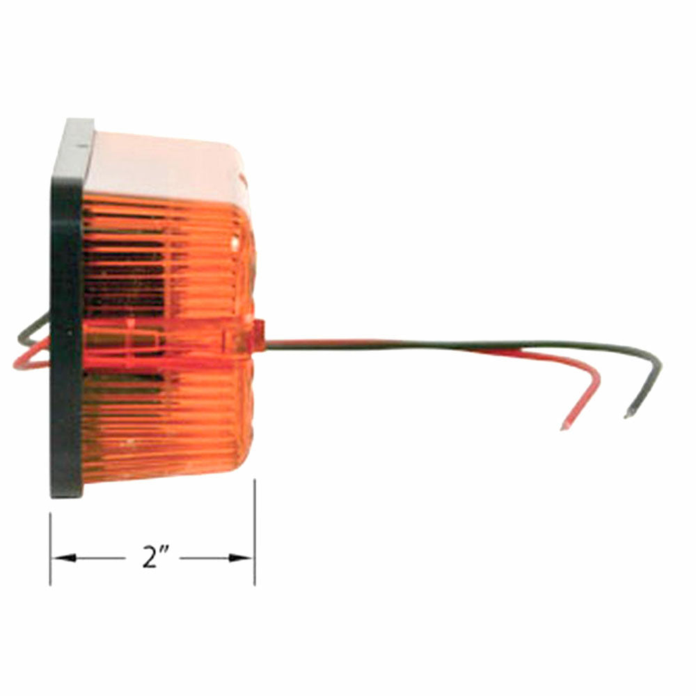 Amber LED Flasher Tail Light Lamp Fits McCormick Replaces 87703630
