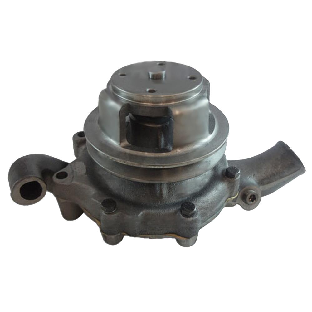 Water Pump with Backing Plate and Single Groove Pulley Fits Ford 6610 87800119