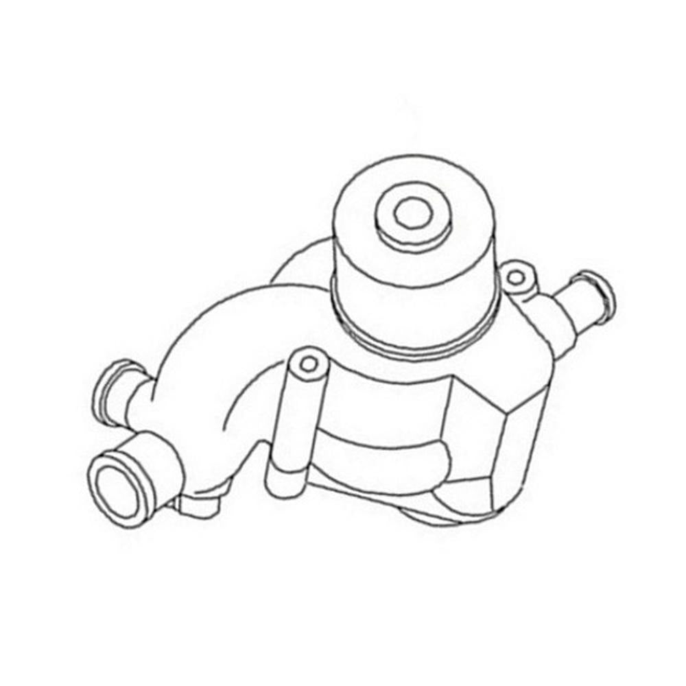 NEW WATER PUMP Fits Ford New Holland 8670 8670A 8770 8770A 8870 8870A 8970 8970A