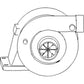 87801482 TURBO Fits Ford New Holland TRACTOR 4630 87800039 87800029 465209-0005