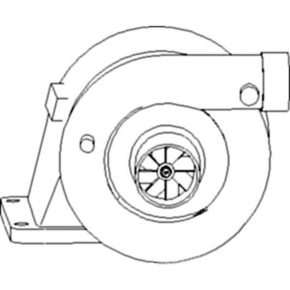 87801482 New Turbocharger Fits Ford New Holland Tractor 4630 87800039 87800