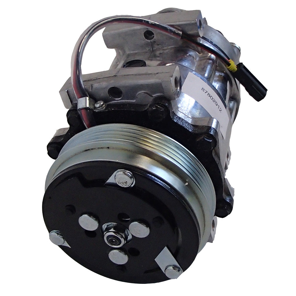 Compressor with Clutch Fits Case/International Harvester Replaces 84593795