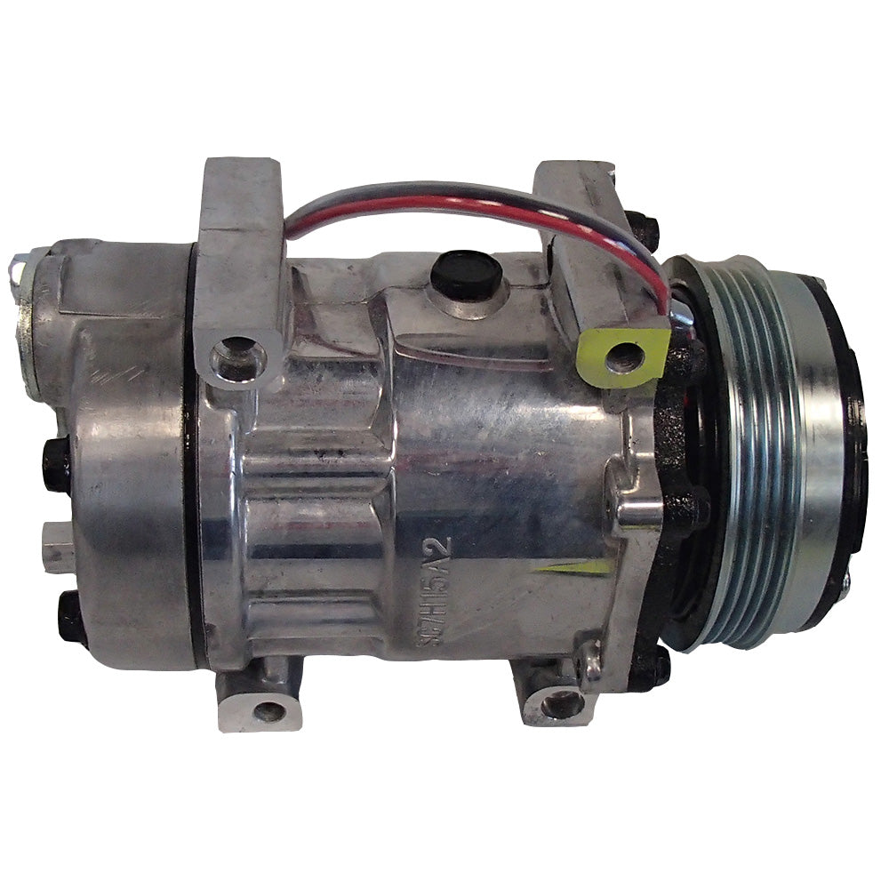Compressor with Clutch Fits Ford/New Holland Replaces 87709785