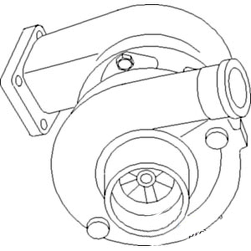 TRACTOR TURBO Fits Ford 8670 8770 87840269 Fits New Holland