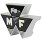 883645M1 New Emblem Fits Massey Ferguson 35X FE135 Tractor 3165 Industrials
