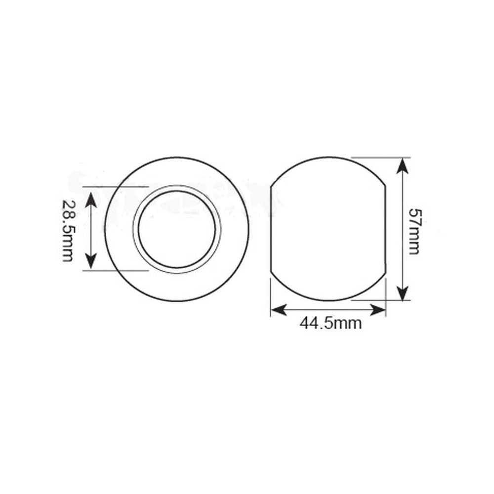 Lift Arm Ball with Clip Category II Fits Massey Ferguson 390 240 240 390 240