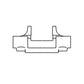S.41964 Fork, Clutch Release, 886719M1 Fits Massey Ferguson