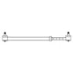Tie Rod 886796M92 Fits Massey Ferguson 265S 271 275 Uk 281 283 283 Uk 290 290 Uk