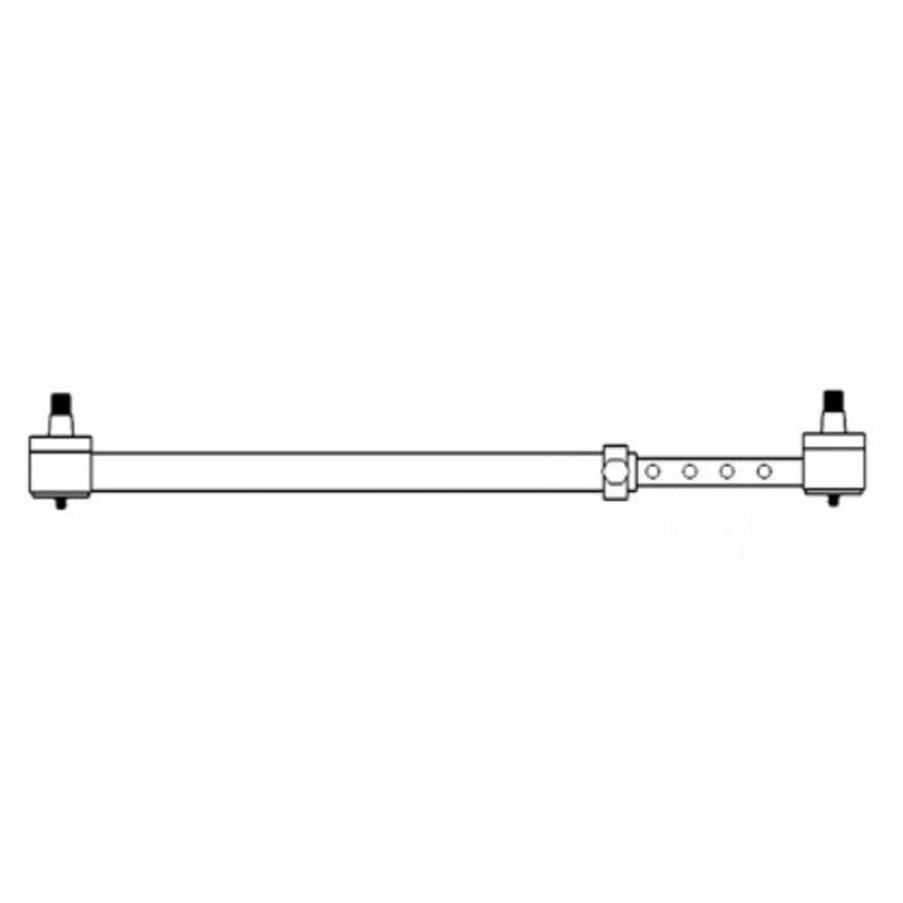Tie Rod Assembly - Left Hand Fits Massey Ferguson 275 255 165 265S 271 281 283