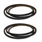 (2) Belts for BushHog 88843 RDTH72 ATH720 FTH720 TD-1700 Grooming Mowers