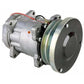 Aftermarket Sanden SD7H15SHD Compressor w/ 2 Groove Clutch-Fits New Holland 9682