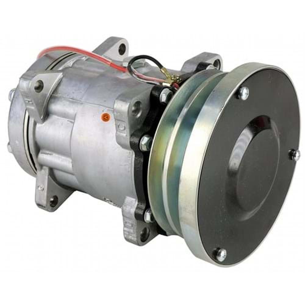 889705764A Sanden SD7H15SHD Compressor, w/ 2 Groove Clutch - Fits Case IH