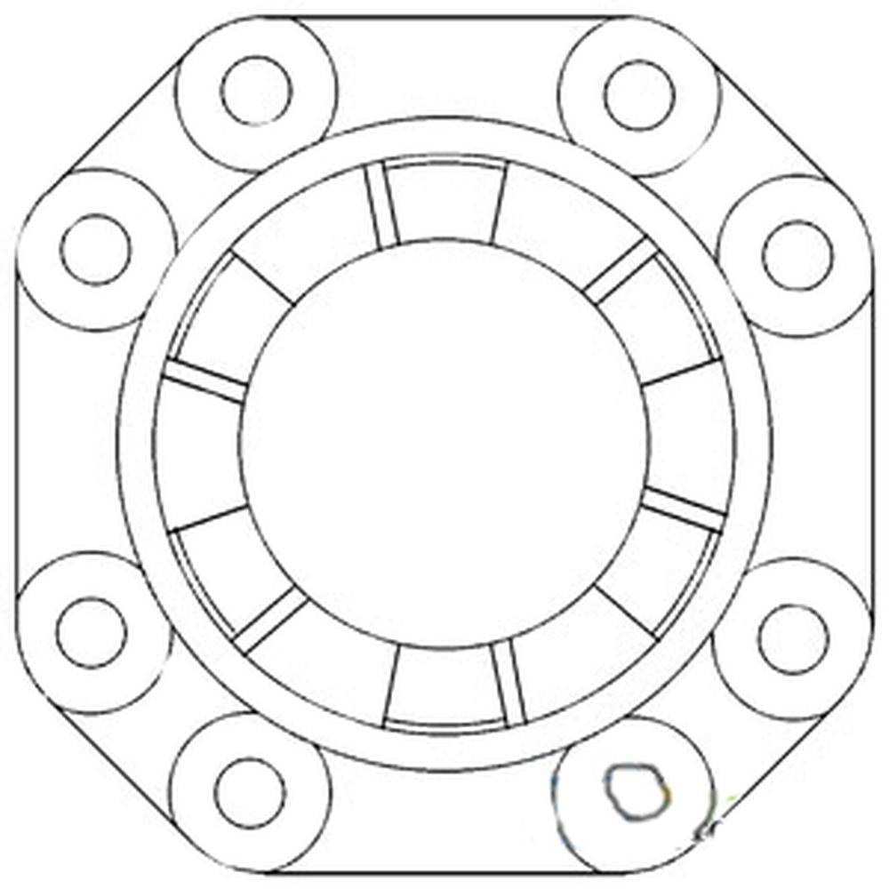 898712M2 New Tractor Differential Coupling Cap Fits Massey Ferguson 11 24 25 30