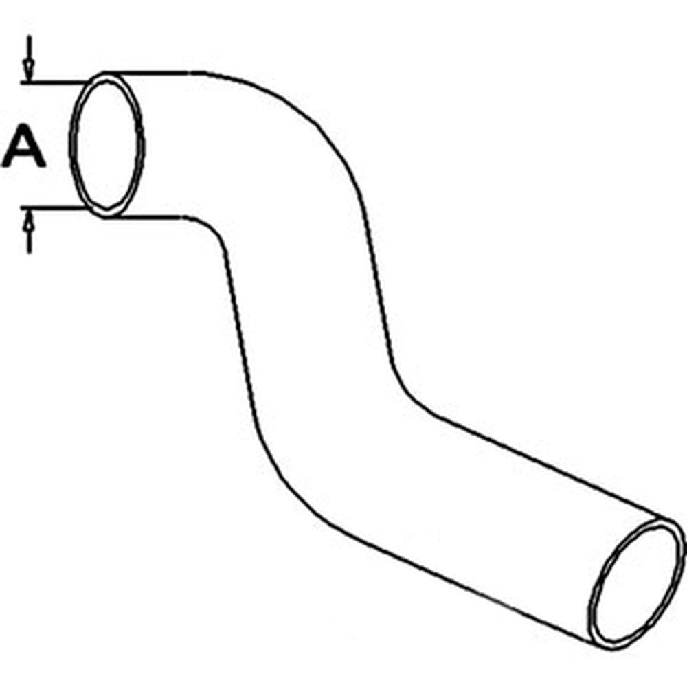 Radiator Hose - Lower Fits Massey Ferguson 175 178 898745M1