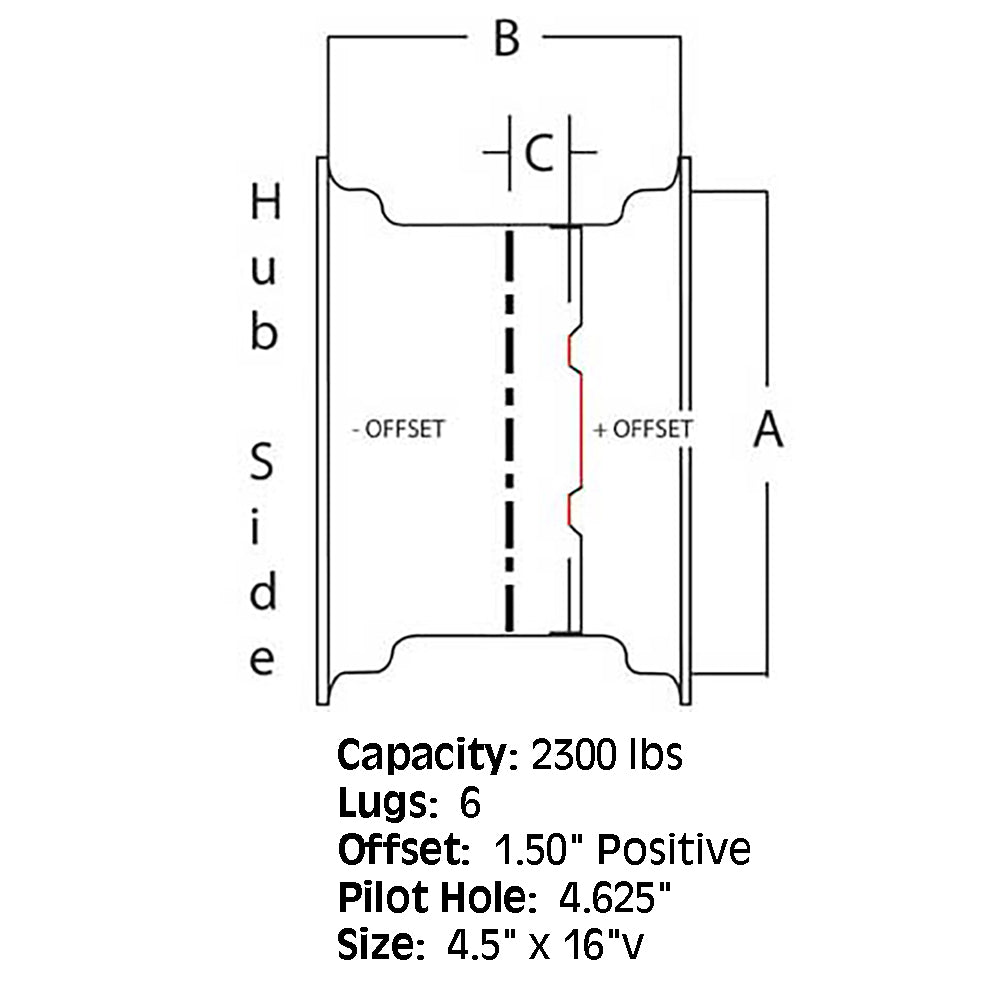 Rim 83958545 Fits Ford 961 971 981 MAJOR NAA NAB Power Major SEVERAL Super Major