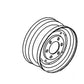 4.5" x 16" Front Rim Fits Massey Ferguson Fits Ford Fits John Deere