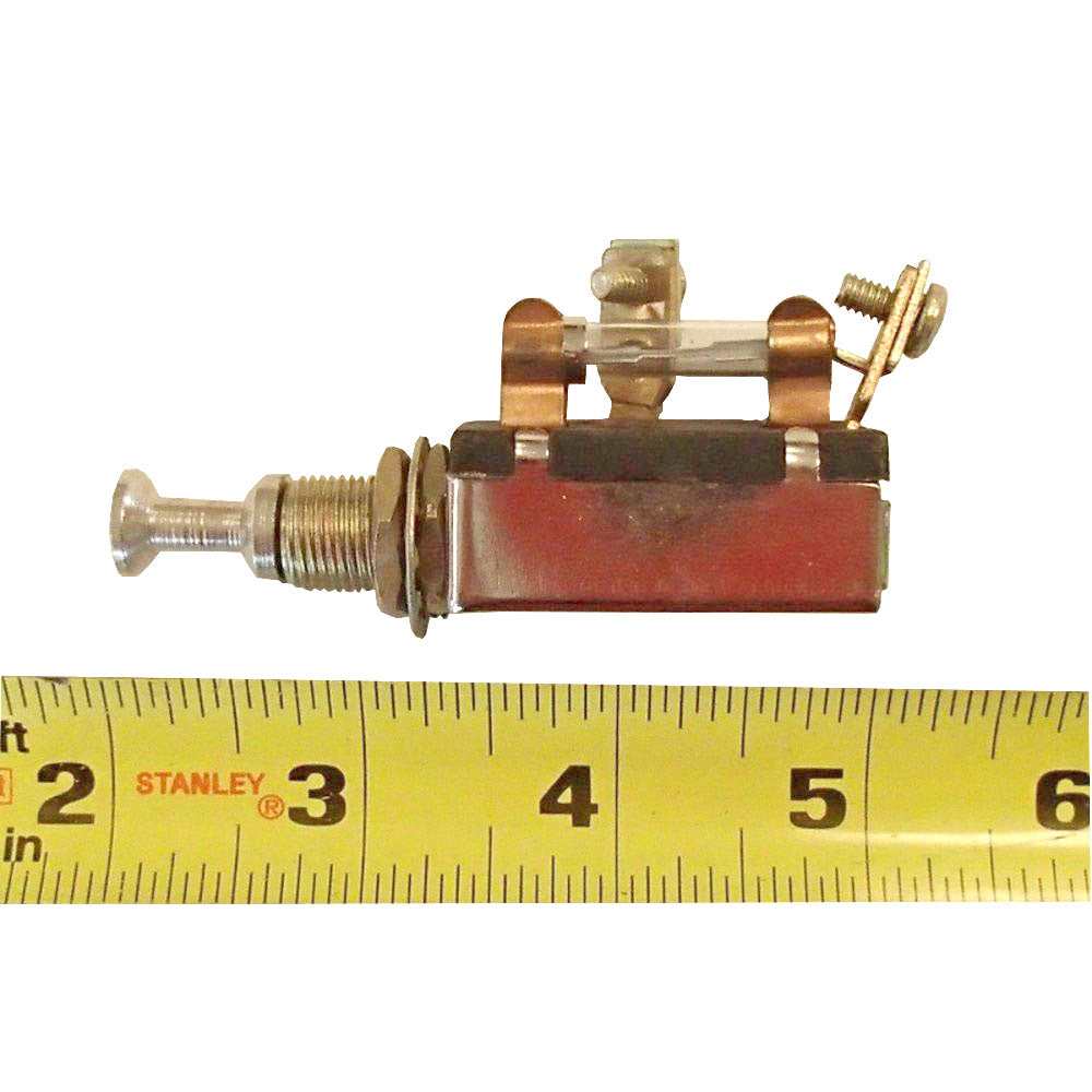 6Volt Light Switch 3/8" x 24 Pitch  Fits Ford NH Tractors NAA Jubilee 8N