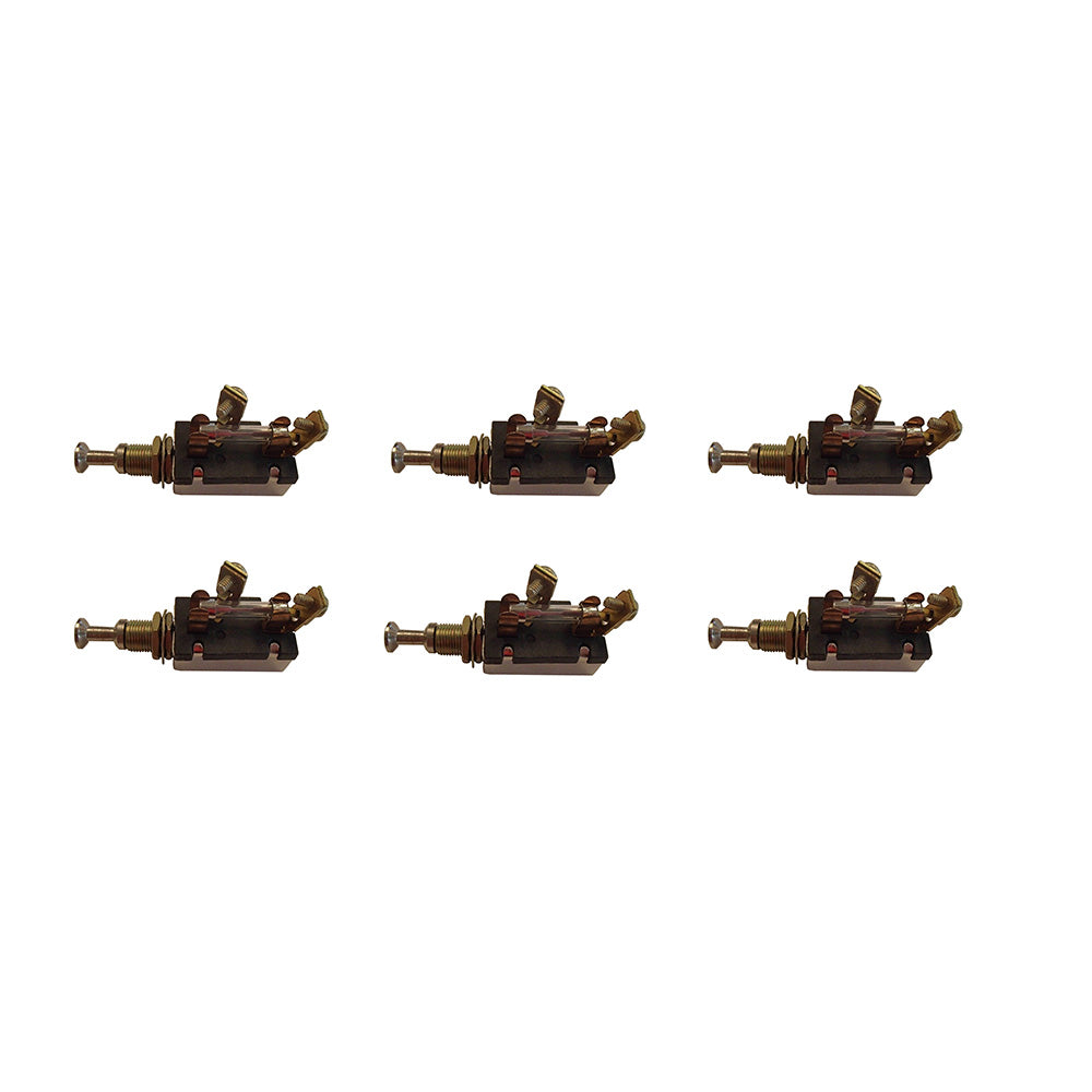 Qty 6: Push / Pull Light Switch Fits Ford/New Holland Replaces 8N11654B