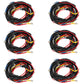 Set of Six (6) Wiring Harness Fits Ford 8N 86614726