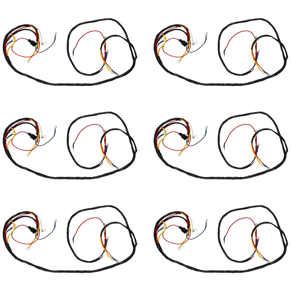 Qty 6: Wiring Harness Fits Ford/New Holland Replaces 86614726
