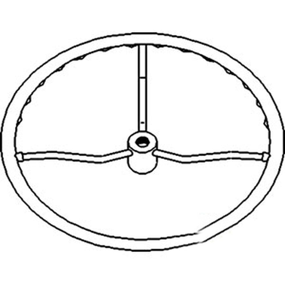 S.61372 Steering Wheel, Splined Fits Ford/New Holland Models: 1800 Series 4 Cyl