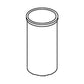 Cylinder Liner - 3.368" Standard Single Cylinder Fits Ford 120 2N 8N 9N 8N6055B