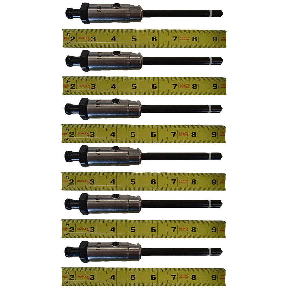 6 Pcs 8N7005 8N-7005 8N7001 8N-7001 0R3418 0R-3418 Injectors Fits CAT 3304 3