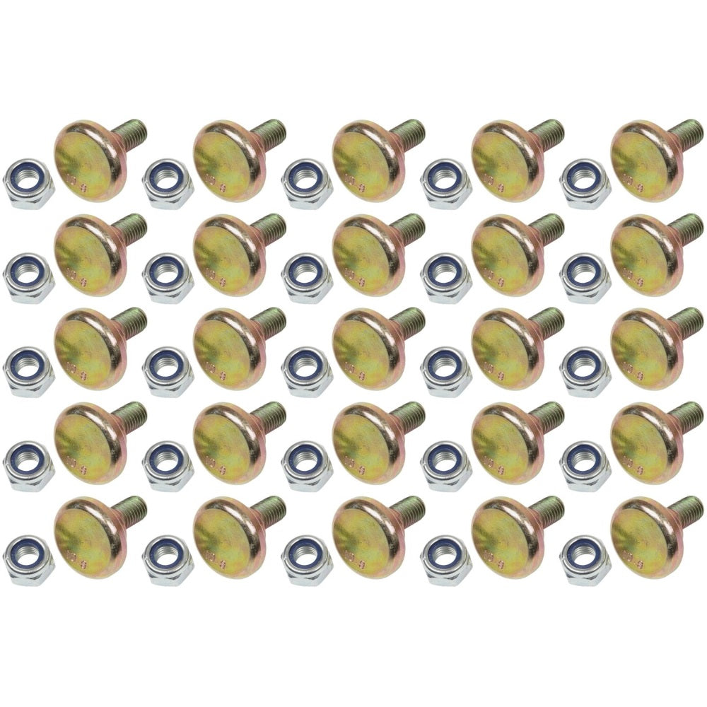 Qty 25: Disc Mower Blade Bolt Kit Fits Vicon Replaces 81160