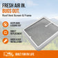 90106-C1 Replacement Escape Hatch (full) Fits RVs, Trailers, Campers - 14" x 14"