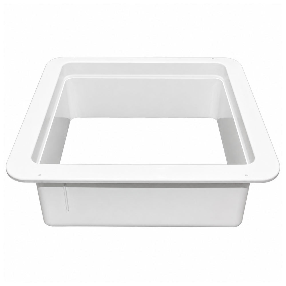 Replacement Interior White Vent Garnish Fits 16" x 16" RV Openings
