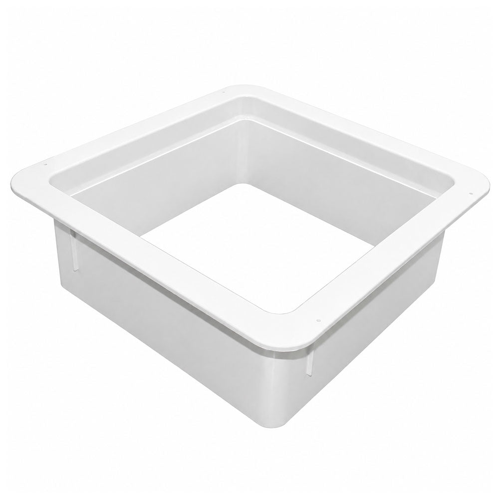 Replacement Interior White Vent Garnish Fits 16" x 16" RV Openings