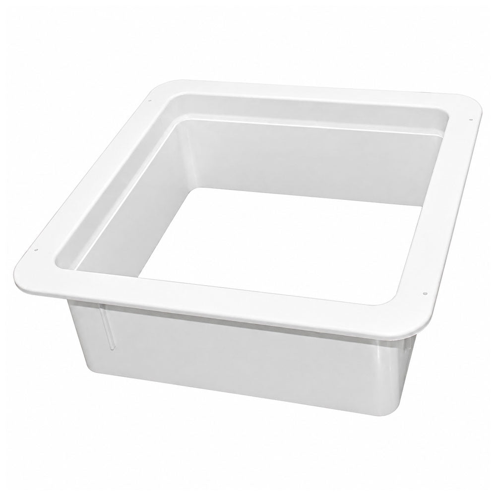 Replacement Interior White Vent Garnish Fits 16" x 16" RV Openings