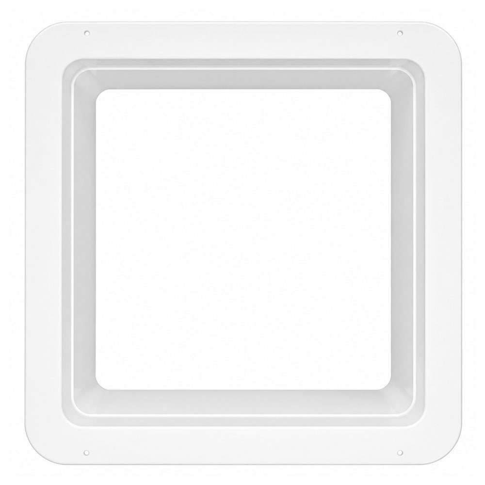 Replacement Interior White Vent Garnish Fits 16" x 16" RV Openings