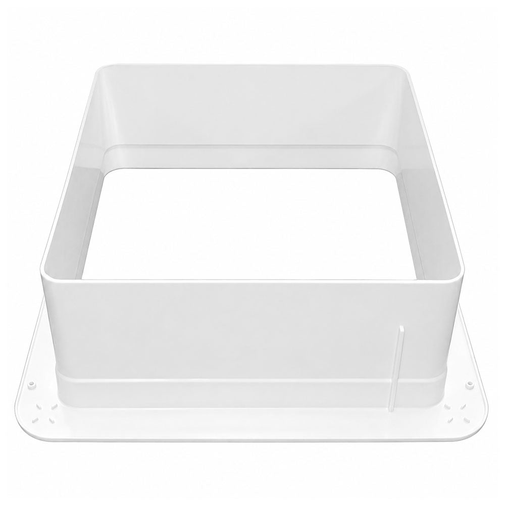 Replacement Interior White Vent Garnish Fits 16" x 16" RV Openings