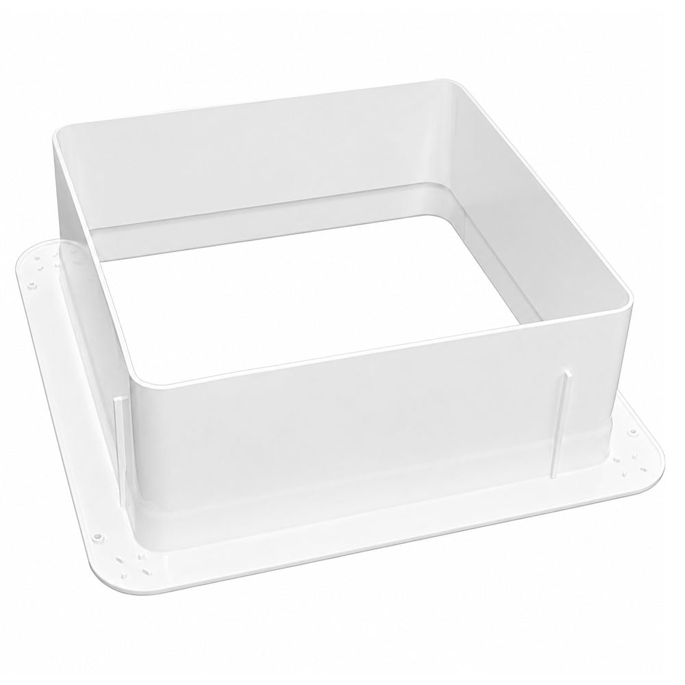 Replacement Interior White Vent Garnish Fits 16" x 16" RV Openings