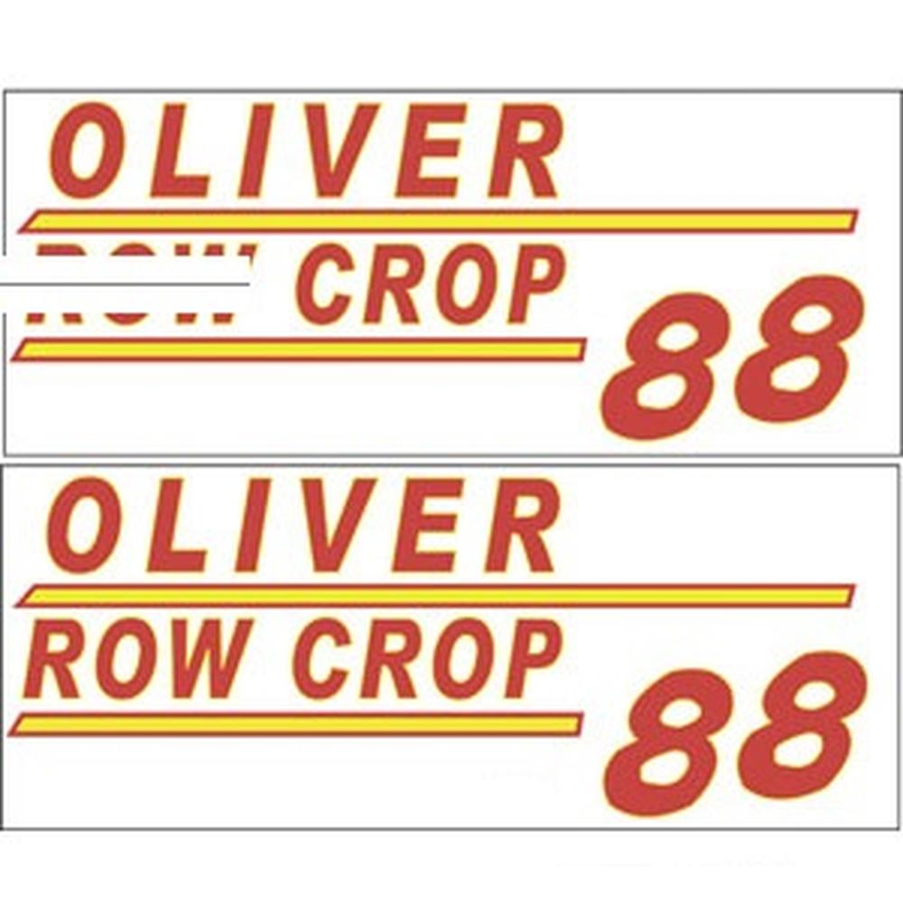 901H New Hood Decal Fits Minneapolis Moline Tractor Model 88