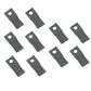 Qty 10: LH Disc Mower Blade Fits Hesston Replaces 700711858