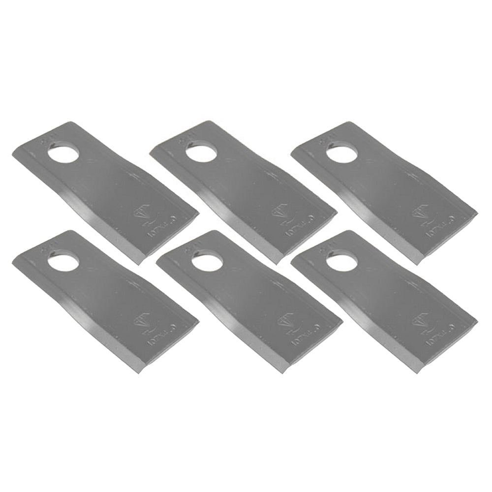 700711858 902-61560 (6) RH Disc Mower Blades Fits Case IH Fits MF Fits Vicon