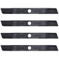 Qty 4: Mulching Mower Blade
 Fits Black and Decker Replaces 90548199