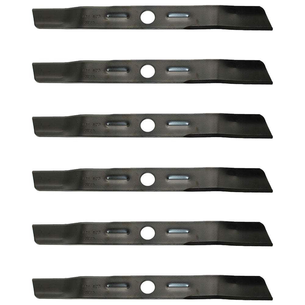 Qty 6: Mulching Mower Blade
 Fits Black and Decker Replaces 90548199