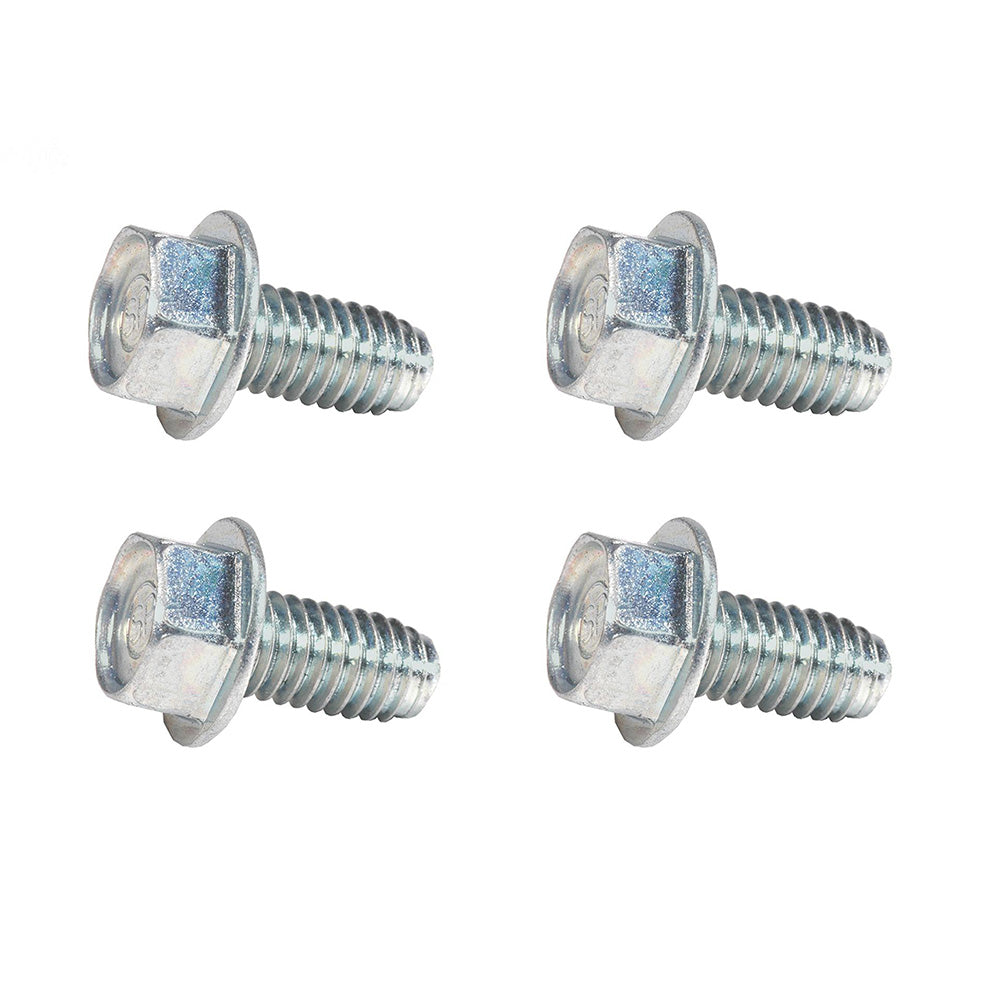 (4x) 3/8"-16"x1" Self Tapping Bolt Fits AYP Fits Husqvarna 17490612 817060612