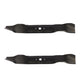 2 REPL MOWER MULCHING BLADES 42" DECK 742-0616 942-0616 for MTD Fits Cub Cadet