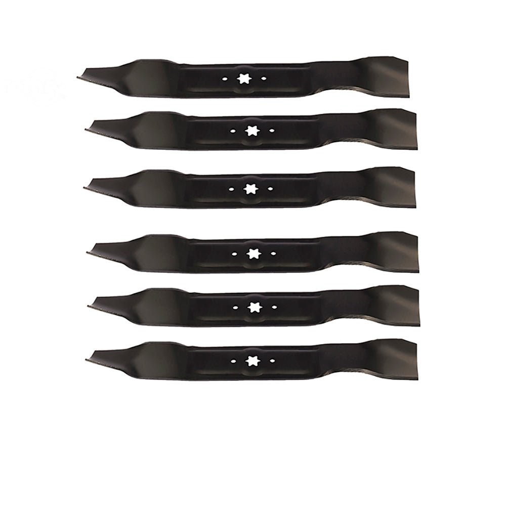 Qty 6: Mulching Blade
 Fits Toro Replaces 112-0315