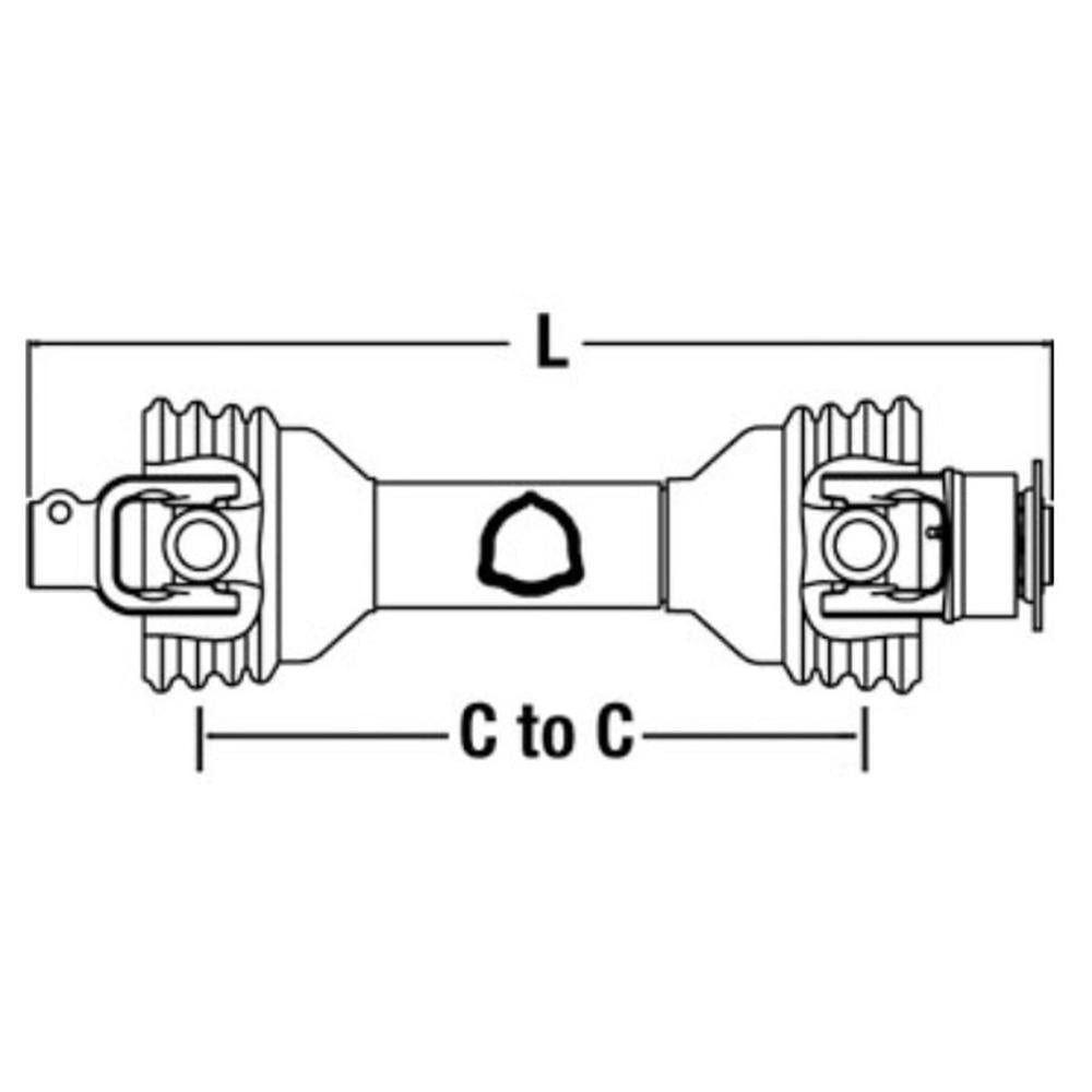 Complete Driveline Fits 5030 5040 6020 6030 6040 7020 7030 7040 8030 8040 948860