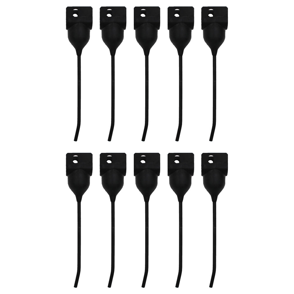 (10) - Rubber Rake Teeth Fits Ford New Holland 56 57 256 & 850612