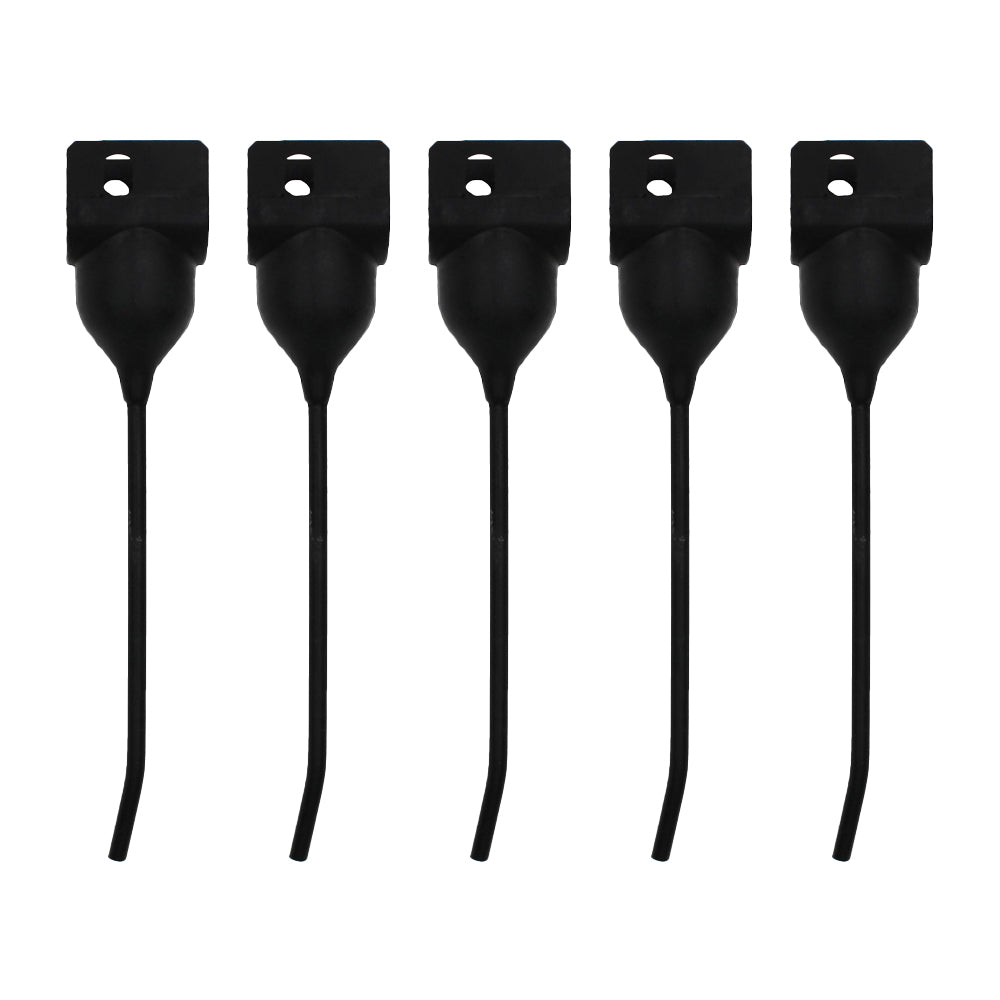 850612 Five (5) Rubber Mounted Rake Teeth Fits John Deere 640 650 652 660 662