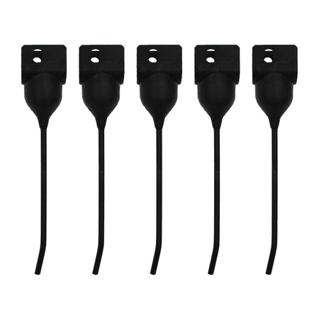 40 Rubber Rake Teeth For John Deere Vermeer R-9 R-23 R24 700 705 Ae56204 2888001
